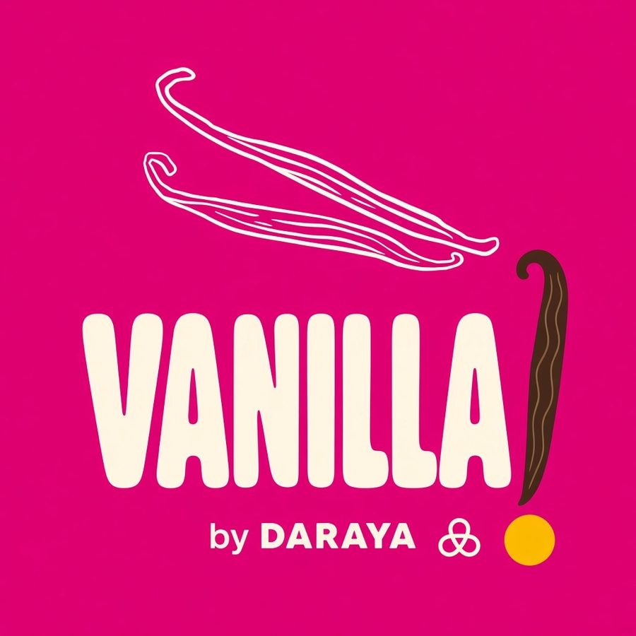 Vanilla pods illustration